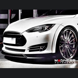 Tesla Model S Front Spoiler - Carbon Fiber - Estremo